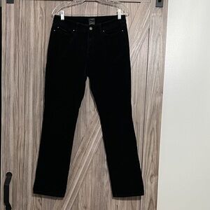 Ann Taylor Black Curvy Corduroy Pants
